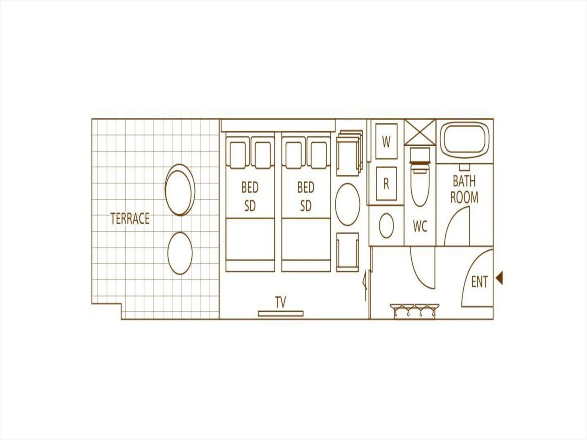 Chung cư studio 20 m² có 1 phòng tắm riêng ở Naha Ngoại thất bức ảnh