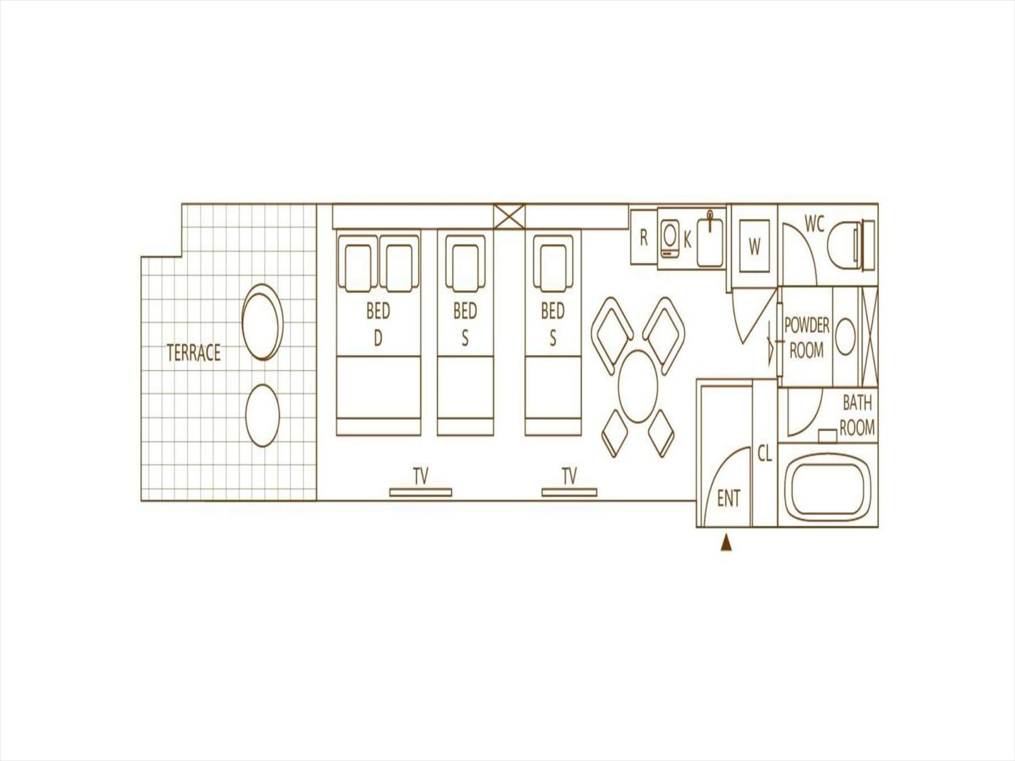 Chung cư studio 20 m² có 1 phòng tắm riêng ở Naha Ngoại thất bức ảnh