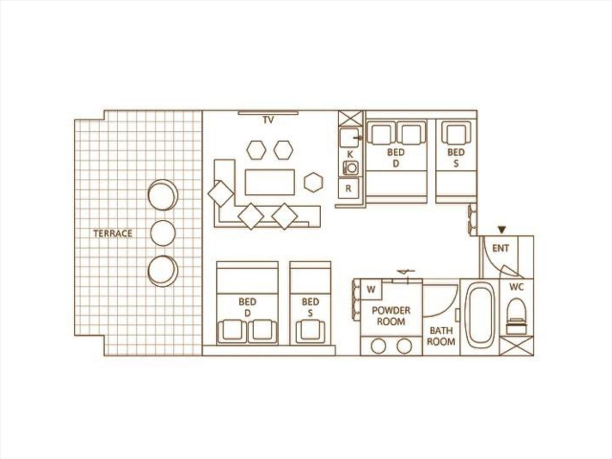 Chung cư studio 20 m² có 1 phòng tắm riêng ở Naha Ngoại thất bức ảnh